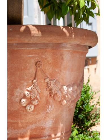 Vase italien en terre cuite