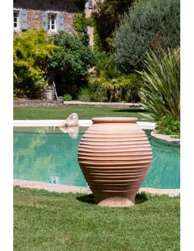 Jarre à huile en terre cuite crétoise KORONIOS