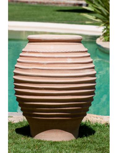 Jarre à huile en terre cuite crétoise KORONIOS