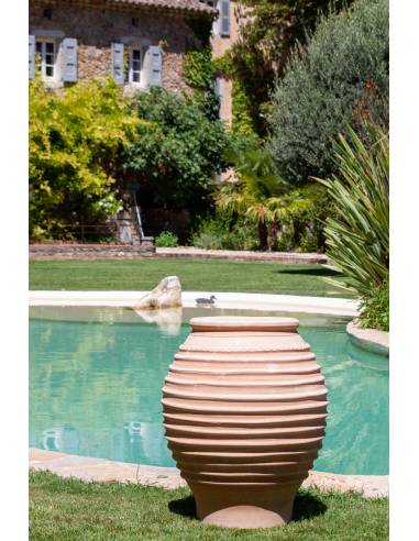 Jarre à huile en terre cuite crétoise KORONIOS