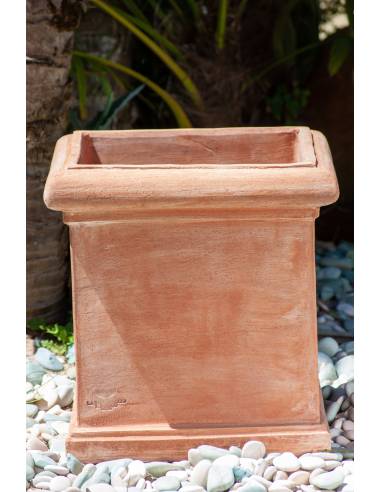 Cube en terre cuite italienne LISCIA