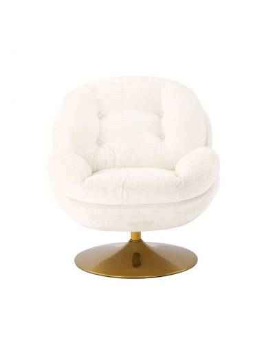 Fauteuil pivotant MEMENTO tissu