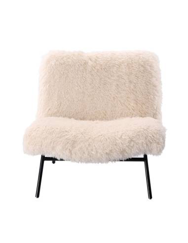 Fauteuil fausse fourrure DOMME