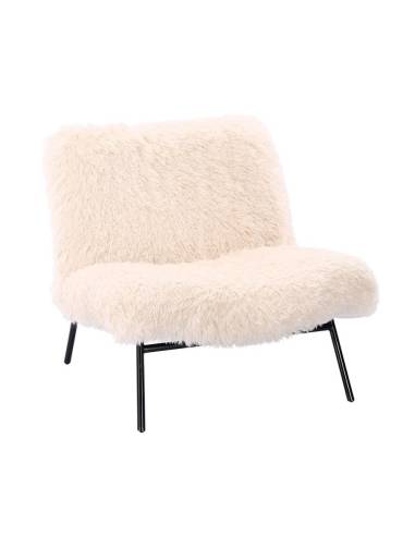 Fauteuil fausse fourrure DOMME