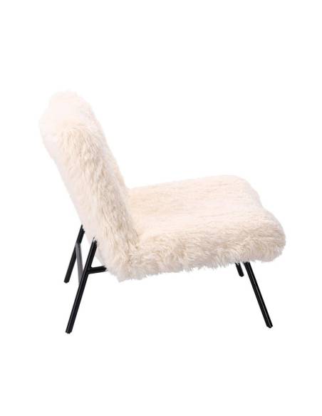 Fauteuil fausse fourrure DOMME
