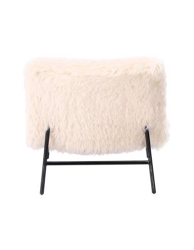 Fauteuil fausse fourrure DOMME