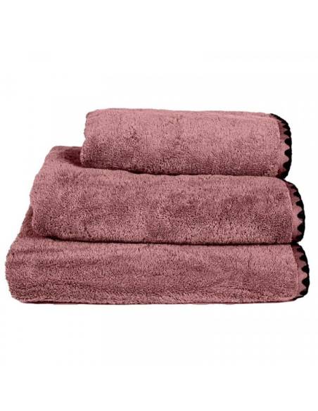 Drap de bain éponge 90x140cm ISSEY Harmony - Haomy Bois de rose