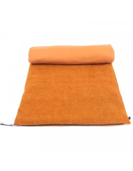 Housse d'édredon bouclette ERODE Harmony - Haomy Caramel