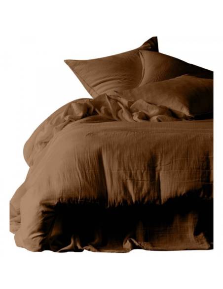 Housse de couette DILI Harmony - Haomy Moka