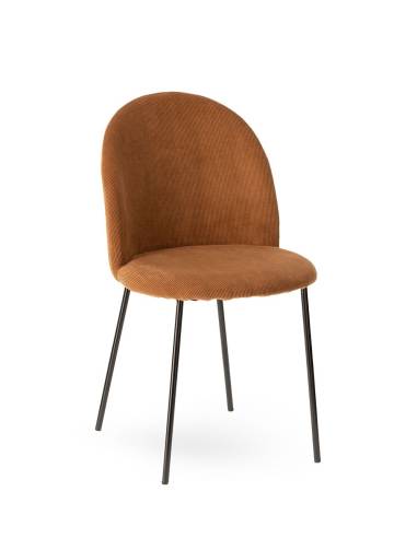 Chaise d'intérieur ABBA en velours côtelé