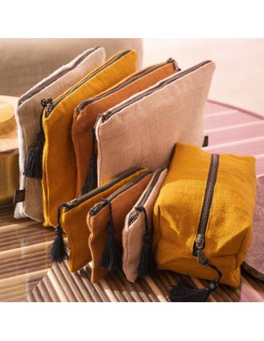 Pochette en lin MANSA Harmony - Haomy