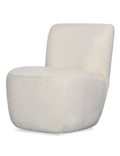 Fauteuil EVE bouclette naturelle