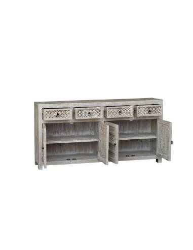 Grand buffet en bois sculpté BOHOL