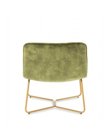 Fauteuil en velours BUTANO