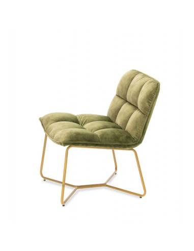 Fauteuil en velours BUTANO