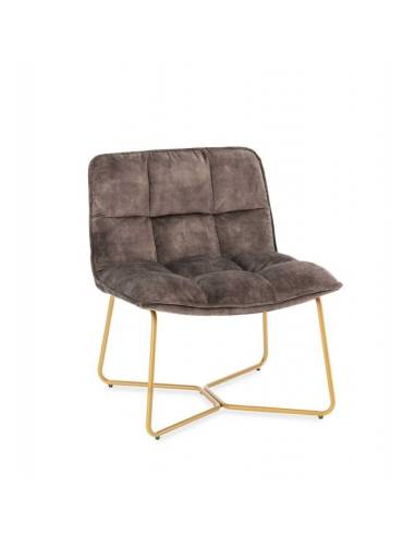 Fauteuil en velours BUTANO