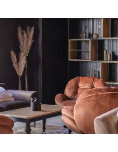 Fauteuil pivotant MEMENTO velours 2