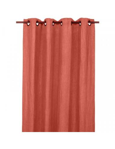 Rideaux lin PROPRIANO Harmony - Haomy Bois de rose