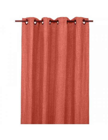 Rideaux lin PROPRIANO Harmony - Haomy Bois de rose
