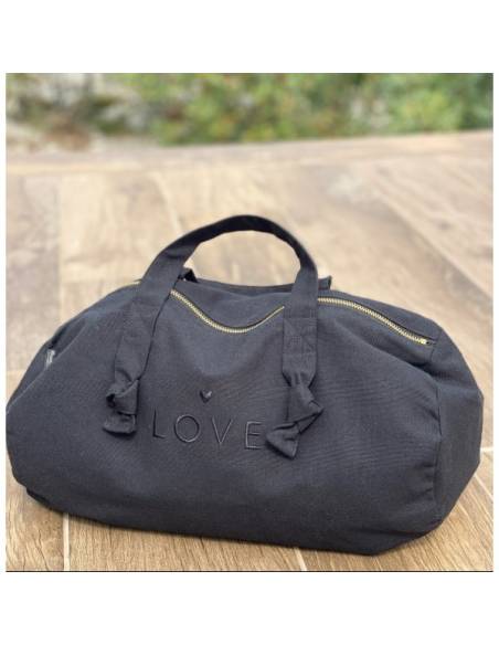 Mini sac brodé "Love"