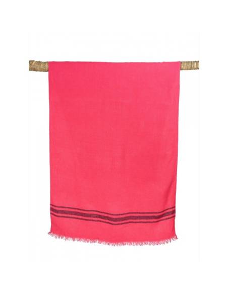Drap de plage TUITTI Harmony - Haomy Framboise