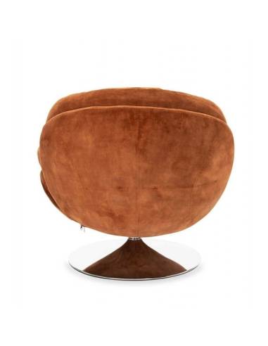 Fauteuil pivotant MEMENTO velours