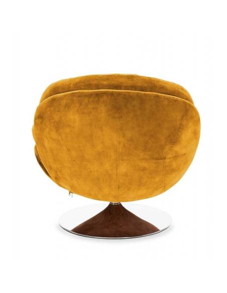Fauteuil pivotant MEMENTO velours