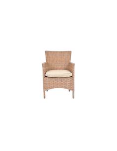 Fauteuil de jardin en rotin synthétique