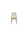 Chaise de jardin en rotin synthétique intérieur / extérieur