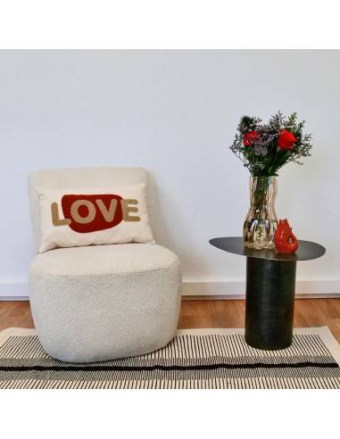 Fauteuil EVE bouclette naturelle