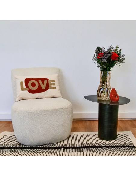Fauteuil EVE bouclette naturelle