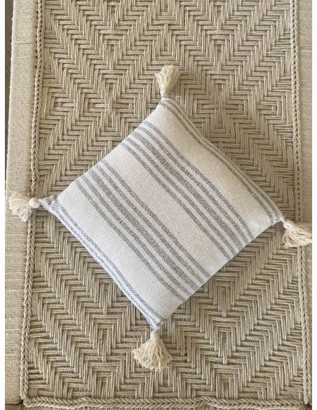 Coussin rayé