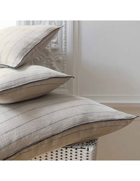 Housse de coussin en lin CALVI Harmony - Haomy
