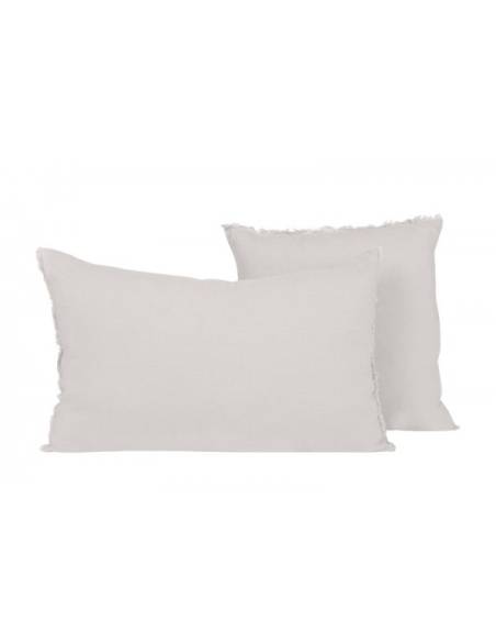Housse de coussin en lin VITI Harmony - Haomy Naturel