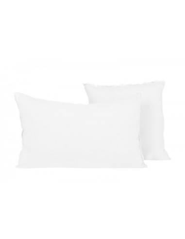 Housse de coussin en lin VITI Harmony - Haomy Blanc