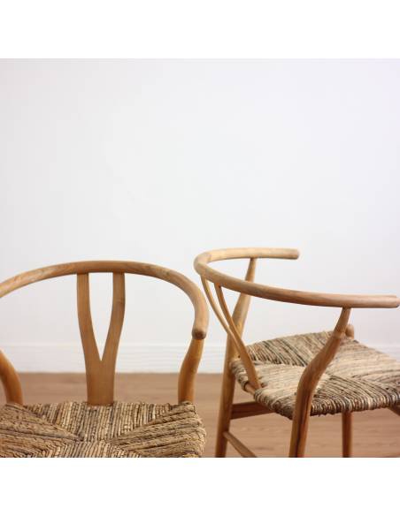 Chaise en teck et tressage PADI