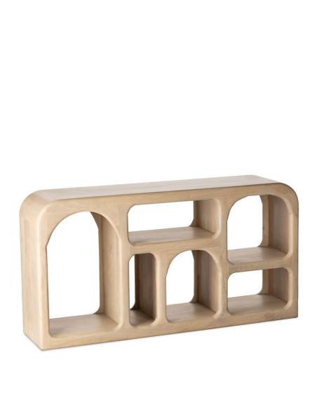 Etagère basse en bois UYUNI