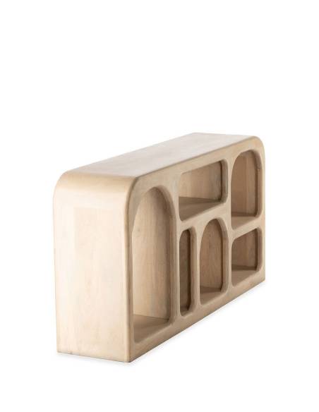 Etagère basse en bois UYUNI
