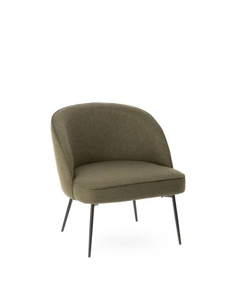 Fauteuil en tissus LUCA