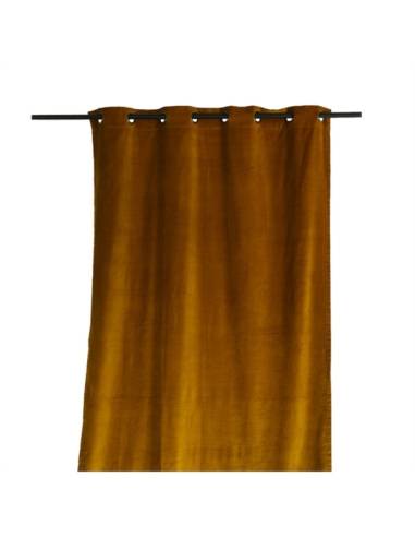 Rideaux velours DELHI Harmony - Haomy Gold