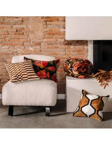 Housse de coussin brodé CANCUN Harmony - Haomy