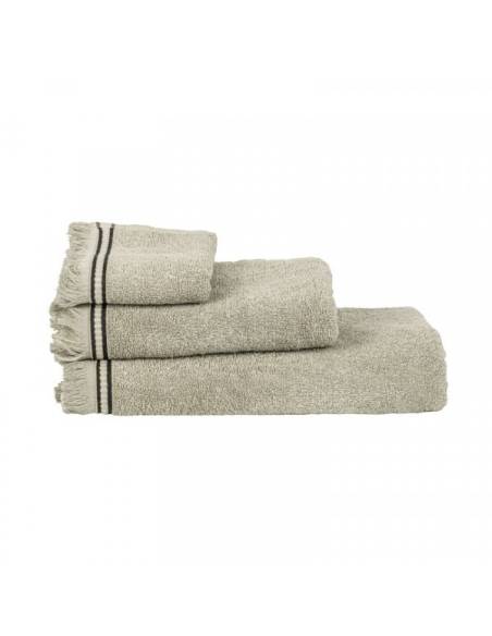 Serviette éponge en lin et coton CUPABIA