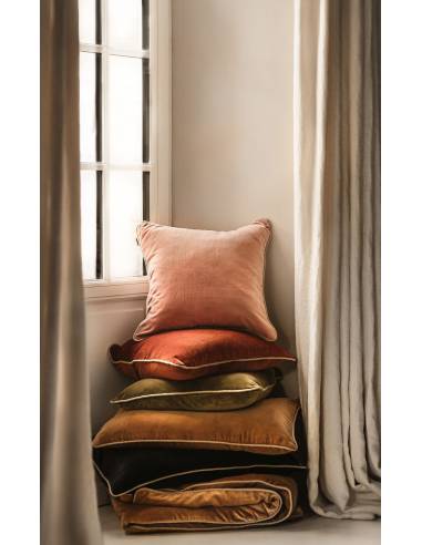 Housse de coussin velours NEW DELHI Harmony - Haomy