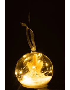 Boule de noel ange LED 2