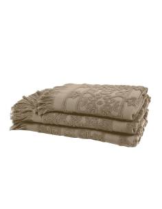 Serviette de toilette SUMATRA Harmony - Haomy Kaki