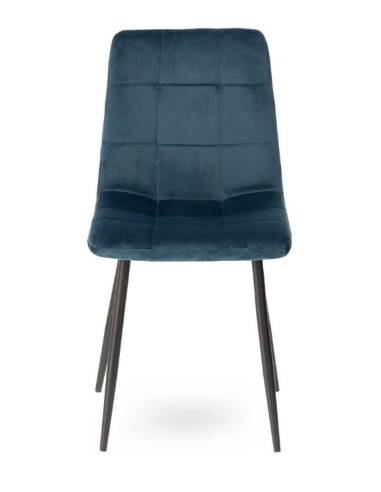 Chaise de salle à manger velours MANTA