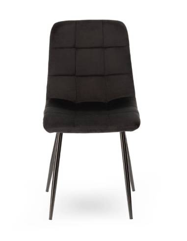 Chaise de salle à manger velours MANTA