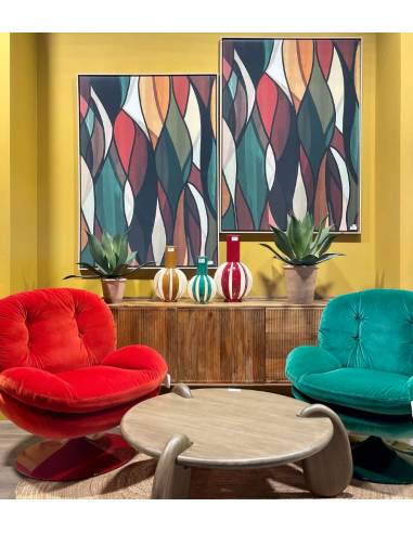 Fauteuil pivotant MEMENTO uni