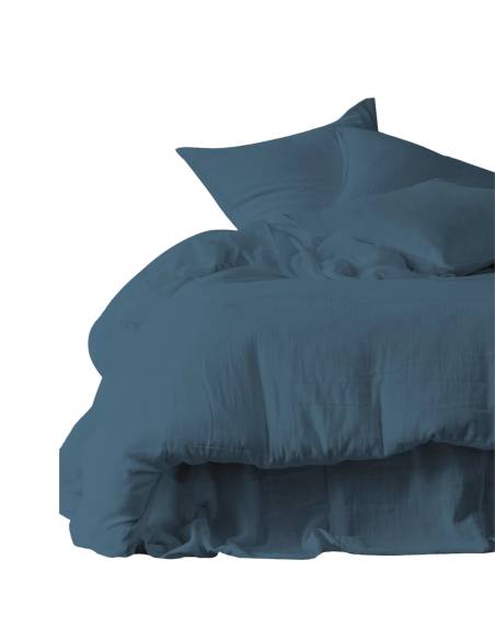 Drap plat en gaze de coton DILI Harmony - Haomy Turquin