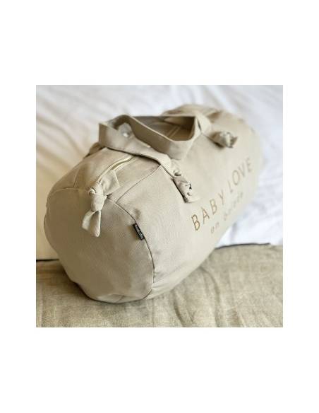 Sac à langer brodé "Baby love en balade"